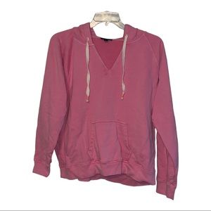 J Crew pink hooded sweatshirt Size 2X